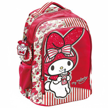 Zaino scuola 3 scomparti Round My Melody