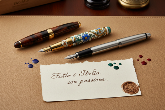 Penne Made in Italy: Delta, Maiora e Visconti — l'eccellenza della scrittura italiana