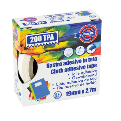 CANCELLERIA- COD 016014194- NASTRO ADESIVO TELATO 1.9x2.7MT