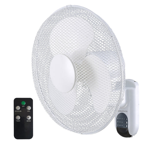 WallFan40 – Ventilatore da parete con telecomando – Melchioni family