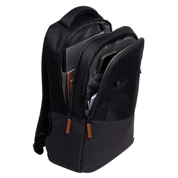 Zaino Lisboa 16 Pollici 23L Eco – 12 Bottiglie PET Riciclate, 3 Scomparti, 2 Colori - Trust