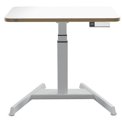 Scrivania compatta elettrica sit-stand - fissa - 80 x 60 x 65-130 cm - bianco - Leitz