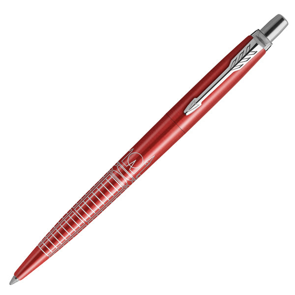Penna a Sfera Parker Jotter Global Icon – London, Fusto Rosso