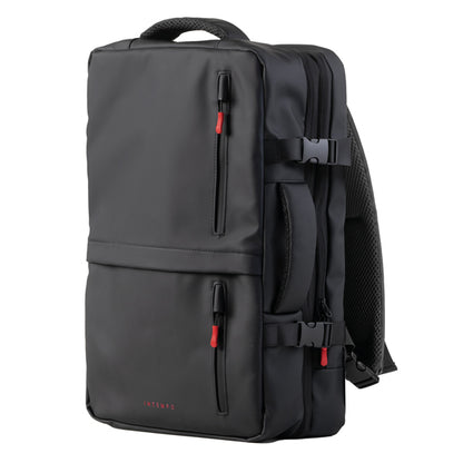 Zaino Travel Backpack Drop2Go - 30 x 15 x 45 cm - gomma - nero - In Tempo
