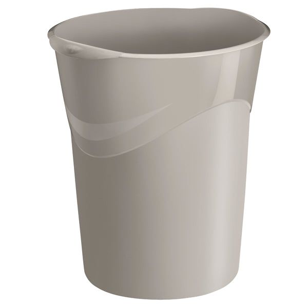 Cestino Gettacarte Terra Nova – 14 L | H33,4cm Ø30,5cm | Terracotta o Sabbia – CEP