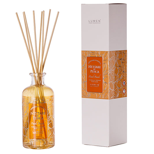 diffusore d'essenza a bastoncino nettare di pesca peach beach 200ml - Cereria Lumen