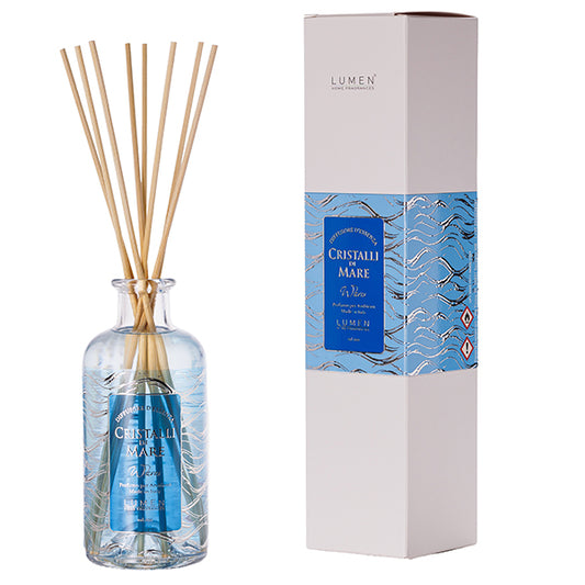diffusore d'essenza a bastoncino cristalli di mare waves 200ml - Cereria Lumen
