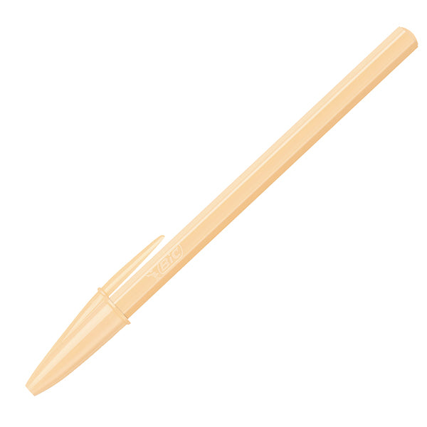 Penna a Sfera BIC Cristal Pastel 1,0mm – Colori Pastello Assortiti – Conf. 20 pezzi