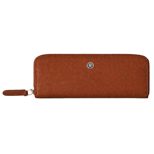 Portapenne CROSS con Zip in Pelle Saffiano 2 Colori Astuccio Penne Lusso