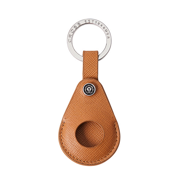 Portachiavi CROSS per Smart Tracker Apple AirTag Pelle Saffiano 2 Colori