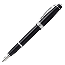 Penna Stilografica CROSS Bailey Light Punta M Resina Lucida 3 Colori