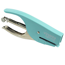 Cucitrice Virginia Spring a Pinza Acciaio 15 Fogli 5 Colori Pastello - Iternet