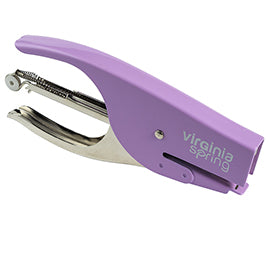 Cucitrice Virginia Spring a Pinza Acciaio 15 Fogli 5 Colori Pastello - Iternet
