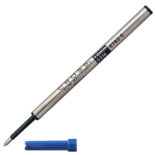 Refill slim blu per penna a sfera Click – punta media 1,0 mm – Cross