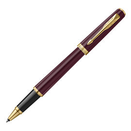 Penna roller Meridian GT punta F con finiture oro rosa – Parker