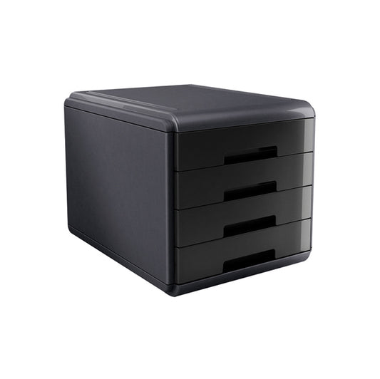 CANCELLERIA-COD 18P4PN- CASSETTIERA MY DESK - 4 CASSETTI- 29,5x38N5x28,2