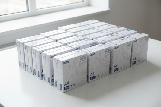 Carta A4 bianca per Stampante Basic 75gr – 20 Risme in Offerta (4 scatole da 5)