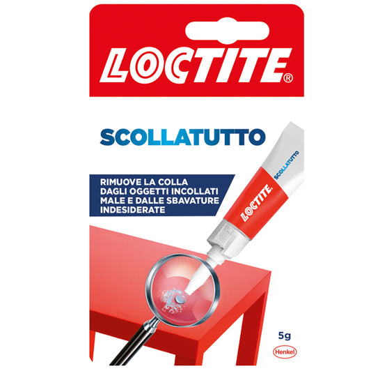 rimuovi colla scollatutto - 5 gr - trasparente - Loctite