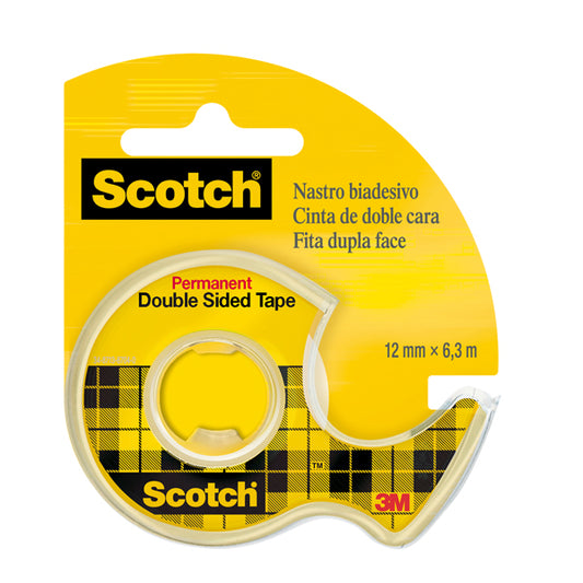 Nastro Biadesivo in Chiocciola Scotch 665 – 12 mm x 6,3 m