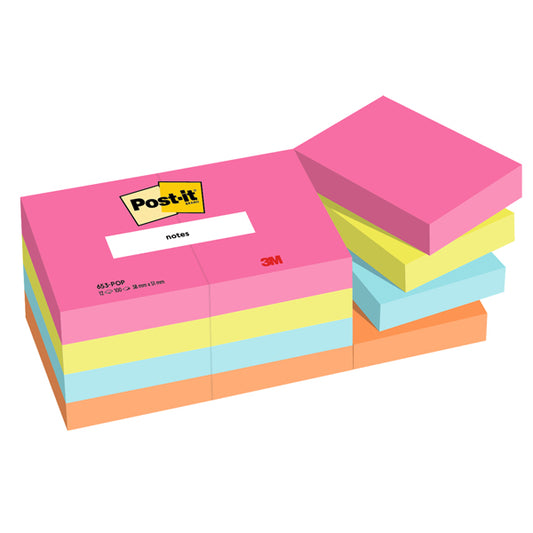 POST IT 3M POPMISTIC BLOCCO DA 100 FOGLIETTI