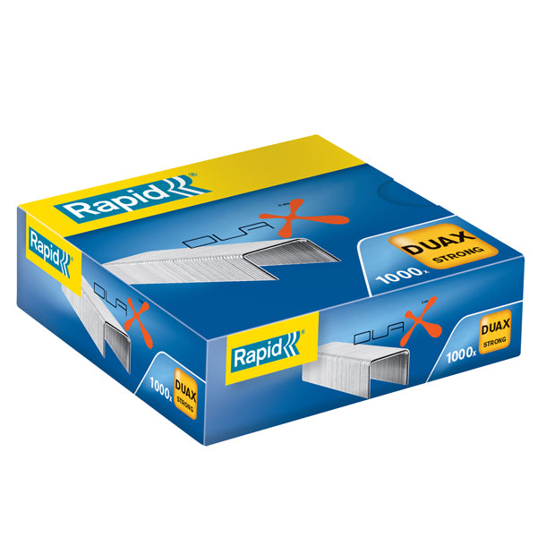 Punti Rapid DUAX - metallo - conf. 1000 pezzi - Rapid