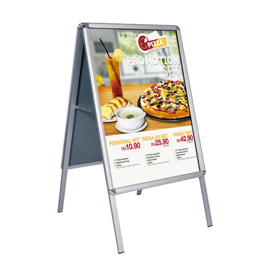 CAVALLETTO BIFACCIALE 70X100 CORNICI A SCATTO