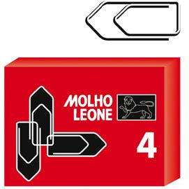 Fermagli Mohlo Leone Zincati Antiruggine – 10 Scatolette da 100 Pz. (1.000 Totali)