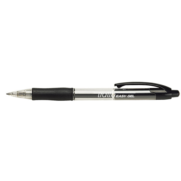 penna a sfera a scatto easy gel nero