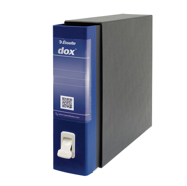 Registratore dox 2 dorso 8 cm protocollo 23 x 34 cm esselte - confezione da 6 pezzi
