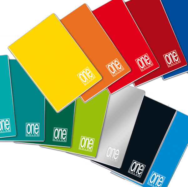 Quaderno A5 One Color 20+1 fogli 80 gr - Blasetti confezione da 10 pezzi