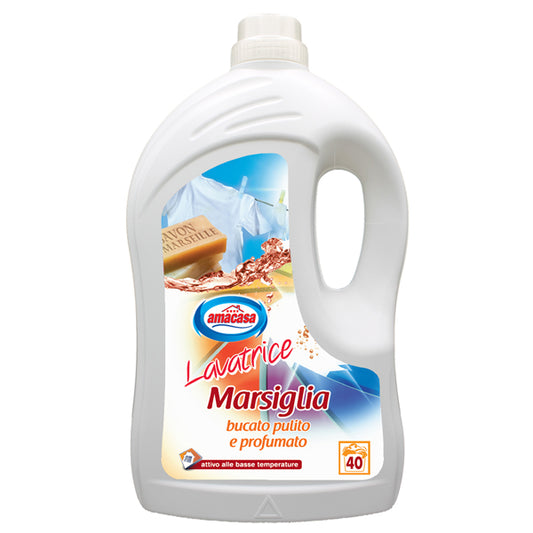 Detersivo liquido lavatrice marsiglia 3 L - Amacasa