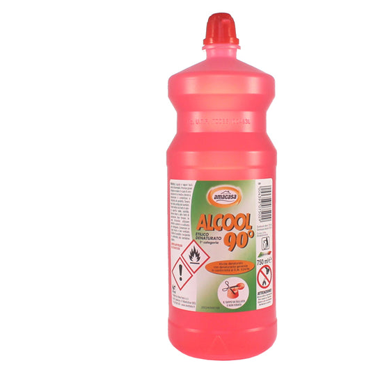 COMUNITA' E SERVIZI - COD 67537- ALCOOL ETILITICO DENATURATO 90°-750ML