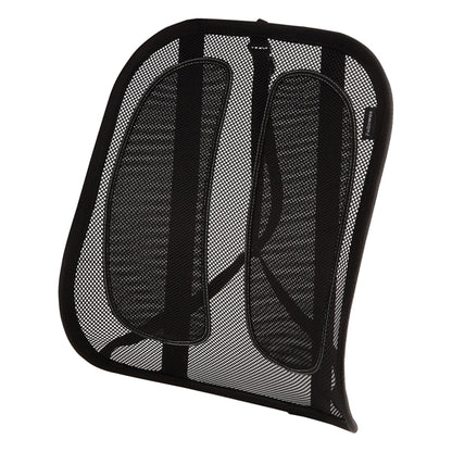 Supporto schiena office suites - 50 x 45 x 20 cm - in tessuto a rete - nero - Fellowes