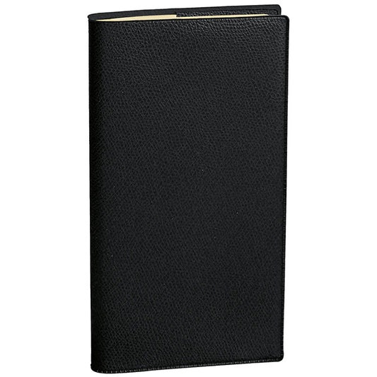 agenda settimanale planital 2027 - c/spirale - copertina impala - 8,8 x 17 cm - nero - Quo Vadis
