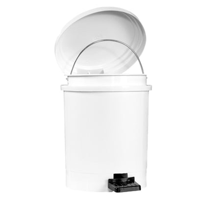 Pattumiera a pedale Ruf 3L bianco – Medial