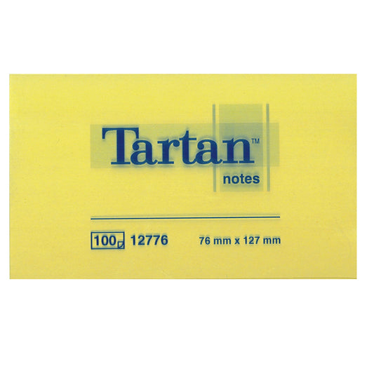 CANCELLERIA-COD 7100296678- POST IT TARTAN GIALLO -CF. 12 PZ.