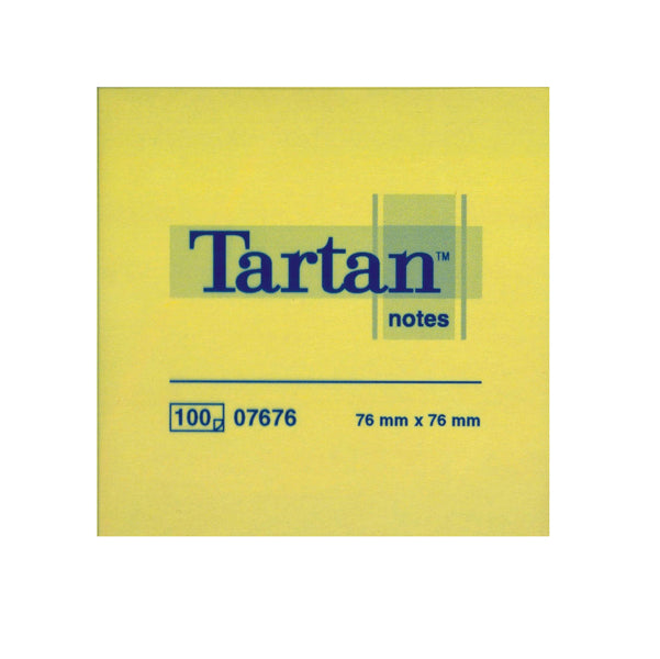 CANCELLERIA-COD 7100296678- POST IT TARTAN GIALLO -CF. 12 PZ.