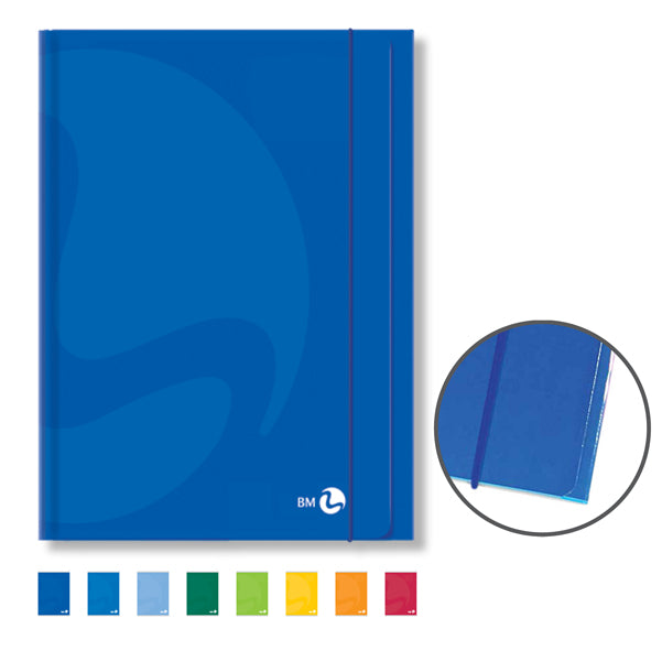 cartelline cartoncino verniciato 3 alette con elastico colori assortiti
