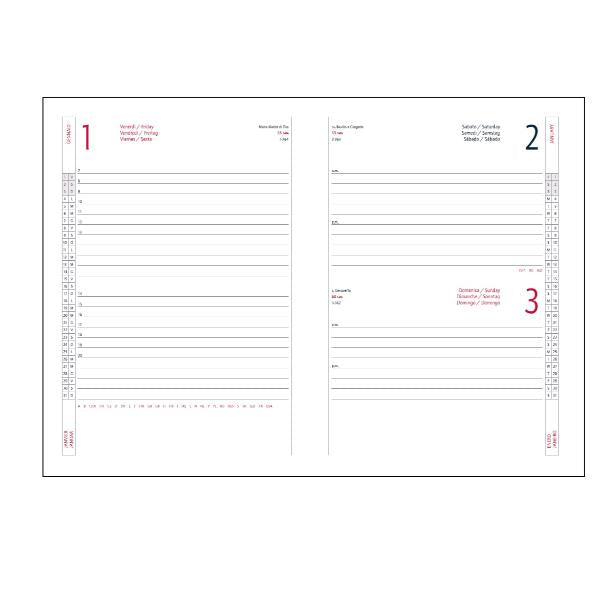 COD 7141AF34-AGENDA GIORNALIERA INTEMPO 14x24 ALFA