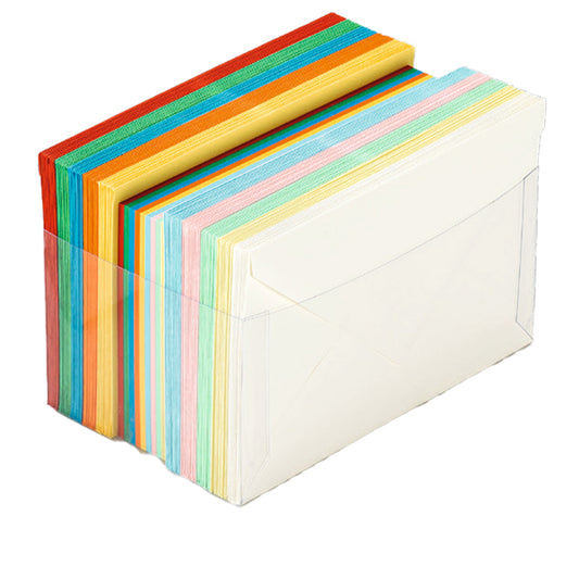 BIGLIETTI E BUSTE  FAVINI ARCOBALENO - CF.100 PZ.