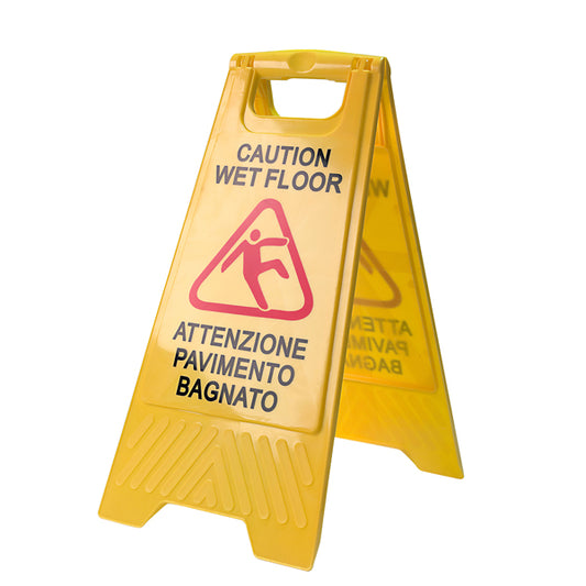 Cartello Pavimento Bagnato 30x62 cm – PerfettoFactory