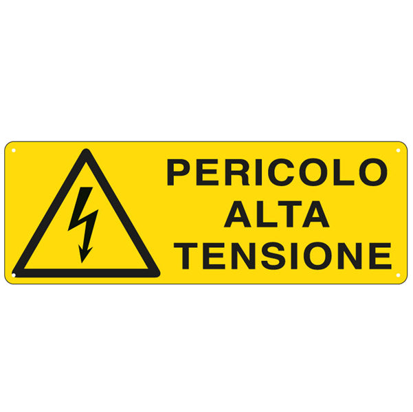 Cartello Segnalatore – Pericolo Alta Tensione