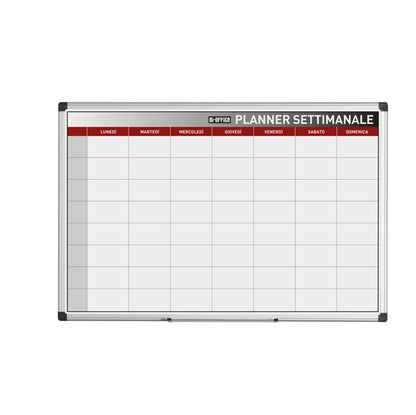 CANCELLERIA- COD 80603- PLANNER MAGNETICO SILVER BI OFFICE