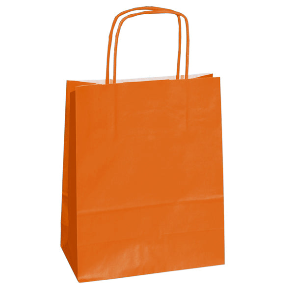 CONFEZIONAMENTO-COD 82239- SHOPPER TWISTED MANIGLIE CORDINO-14x9x20CM - CF.25 PZ.