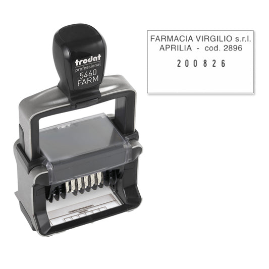 DATARIO TRODAT PROFESSIONALE FARMACIA 5460