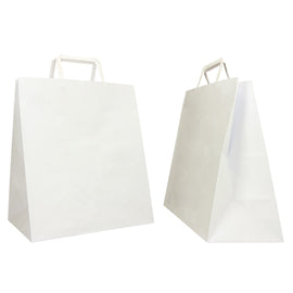 Shopper Flat Large Kraft 28x17x32 cm 2 Colori Cf. 250 | Mainetti