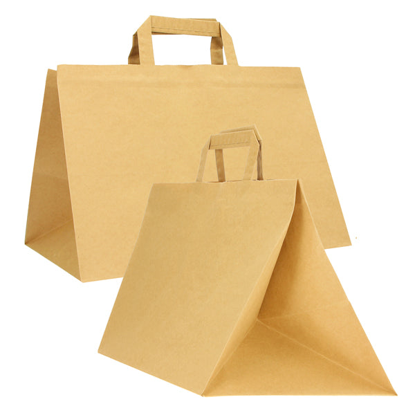 Shopper Flat XL Kraft 32x22x24 cm 2 Colori Cf. 200 | Mainetti