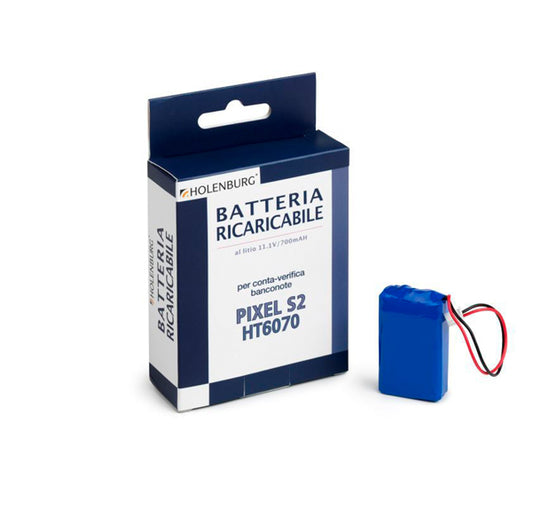 Batteria ricaricabile per conta/verifica banconote Pixel S2 - Iternet
