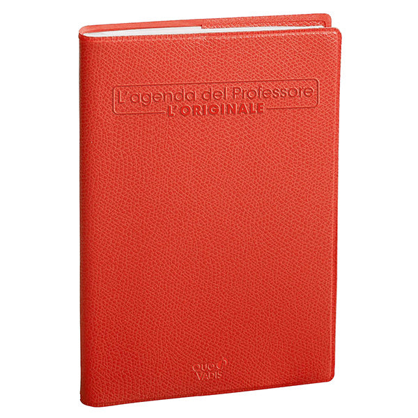Agenda del Professore 2026-2027 copertina Impala arancione Quo Vadis