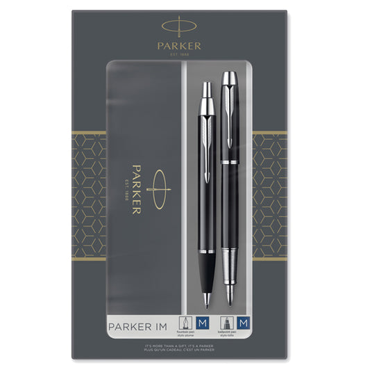 GIFT SET PARKER STILOGRAFICA + SFERA IM NERO CT